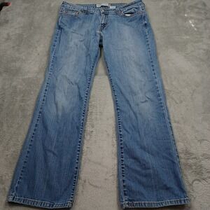 Levis 545 Jeans Womens 14 Blue Denim Low Rise Bootcut Casual Pockets